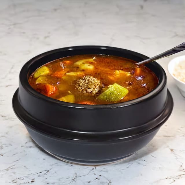 Albondigas "Meat Ball Soup".