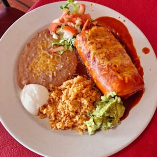 Alfredo's Smothered Burrito