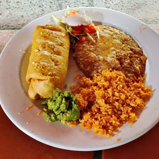 Chimichanga Plate