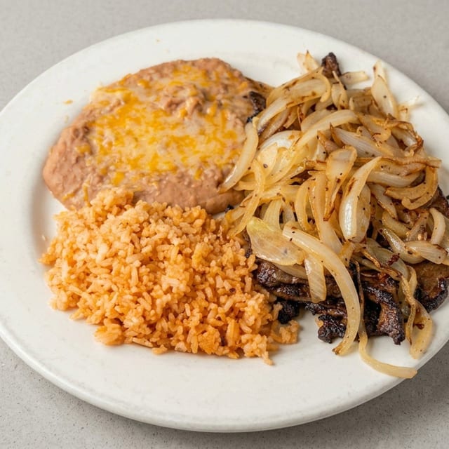 Liver & Onions Plate.