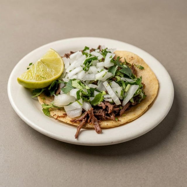 Barbacoa Taco.