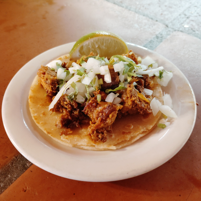Al Pastor Taco.
